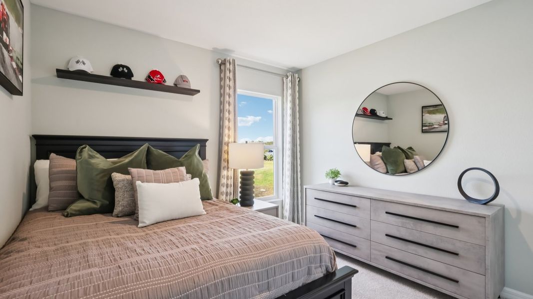 Furnished interior in a model home at Holloway Landing in Plant City (Image 23). Furnished interior in a model home at Holloway Landing in Plant City (Image 23).