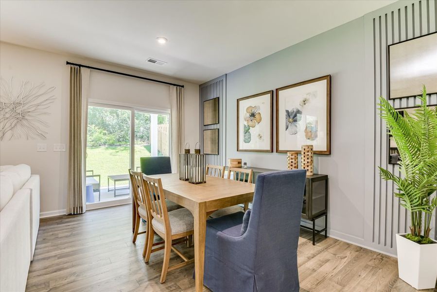 Gather around in elegant dining areas. Gather around in elegant dining areas.