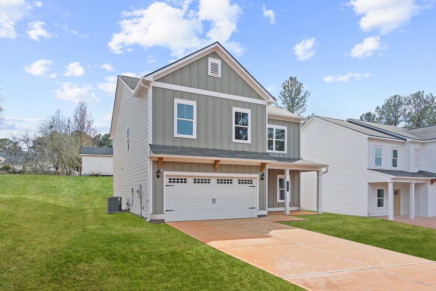 Front exterior of a home in the Blakeney community, located in Smyrna, TN (Image 14).