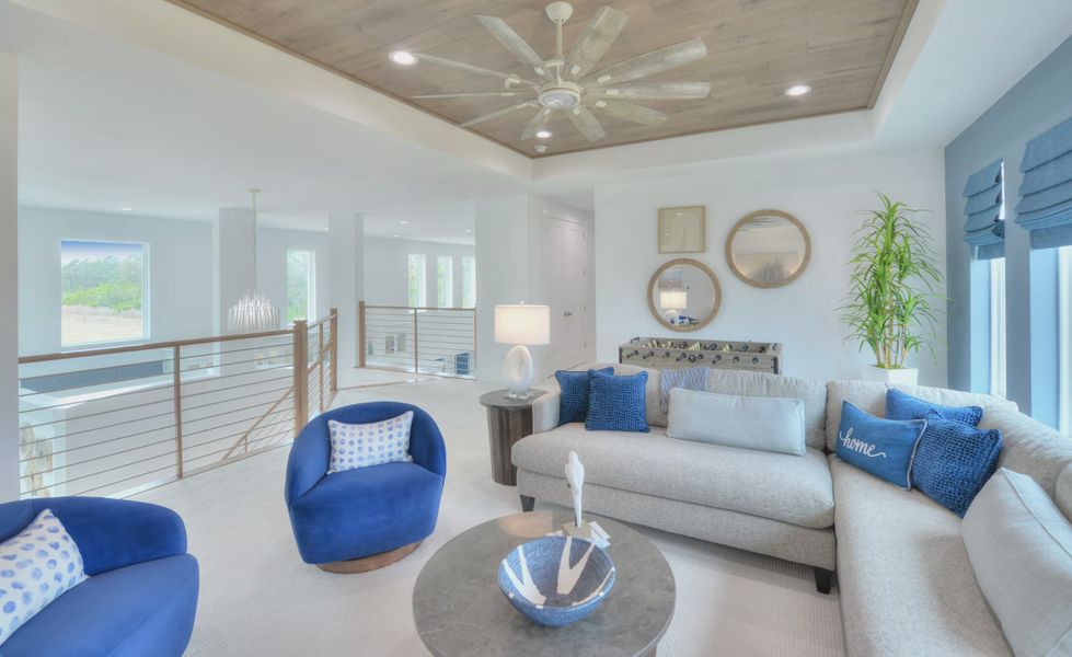 Furnished interior in a model home at Veranda Bay in Flagler Beach (Image 11). Furnished interior in a model home at Veranda Bay in Flagler Beach (Image 11).