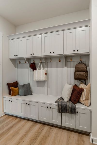 Furnished interior in a model home at Mayes Hall in Davidson (Image 49).