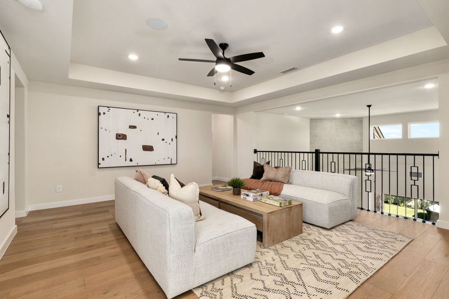 Plan 1687 North Sky 65s Game Room Photo by American Legend Homes