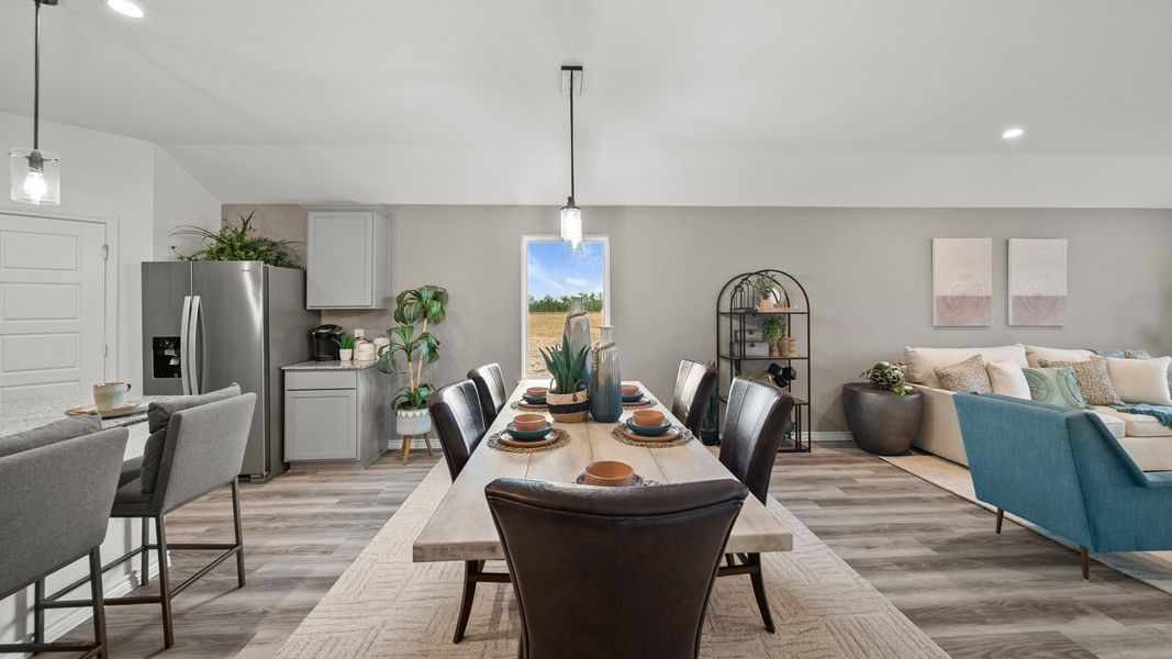 Furnished interior in a model home at Reserve at Mallard Lakes in Orange (Image 10). Furnished interior in a model home at Reserve at Mallard Lakes in Orange (Image 10).