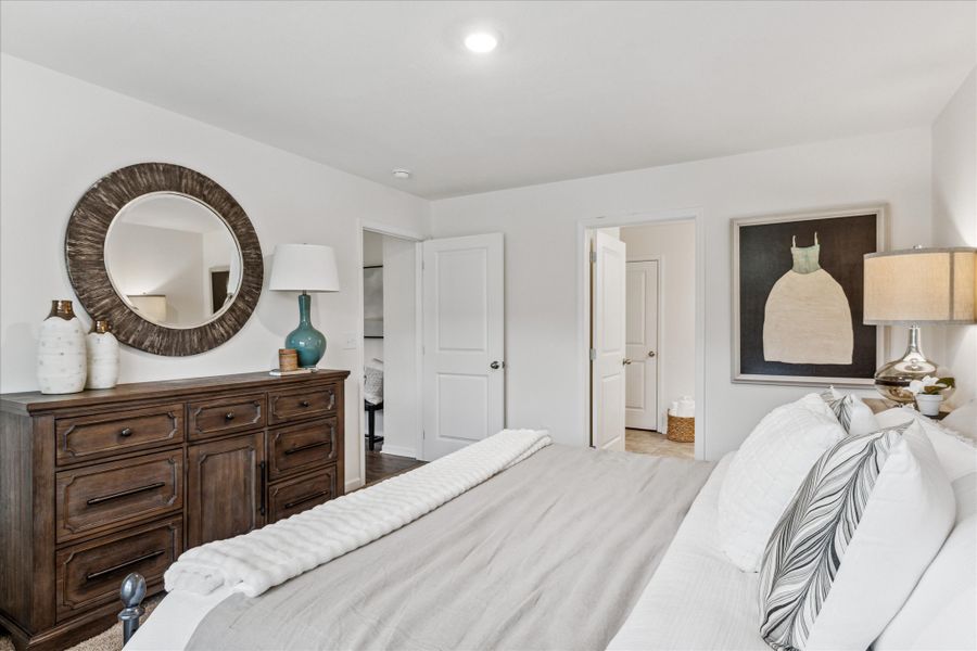 Furnished interior in a model home at Creekside Ridge in Dandridge (Image 21).