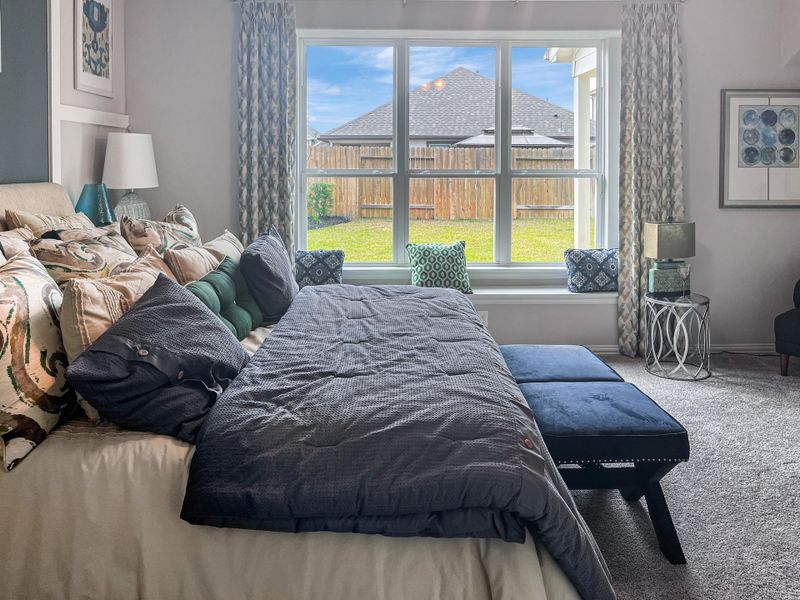 Furnished interior in a model home at Kendall Lakes in Alvin (Image 10). Furnished interior in a model home at Kendall Lakes in Alvin (Image 10).