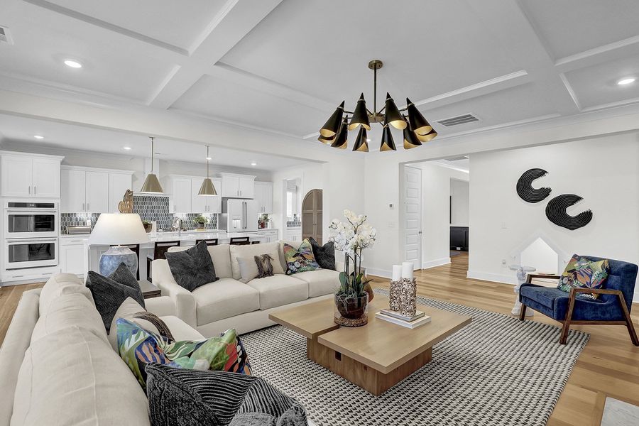 Yates II | Great Room to Kitchen