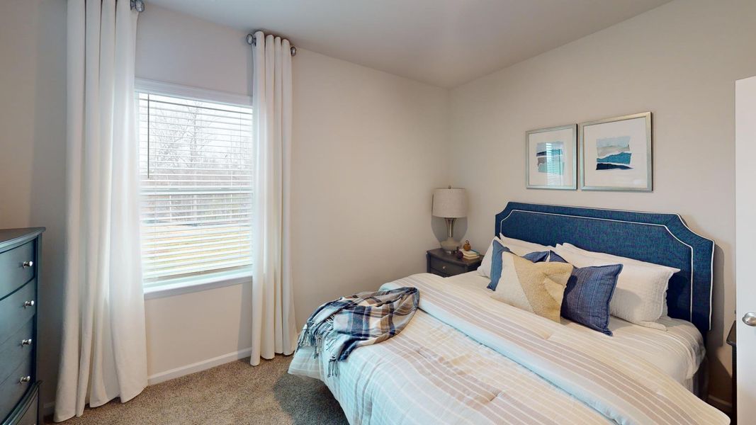 Furnished interior in a model home at Falls at Hickory in Hickory (Image 26). Furnished interior in a model home at Falls at Hickory in Hickory (Image 26).