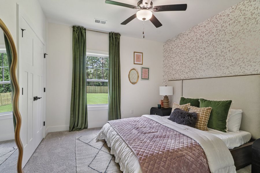 Furnished interior in a model home at Raglins Creek in Lugoff (Image 22).