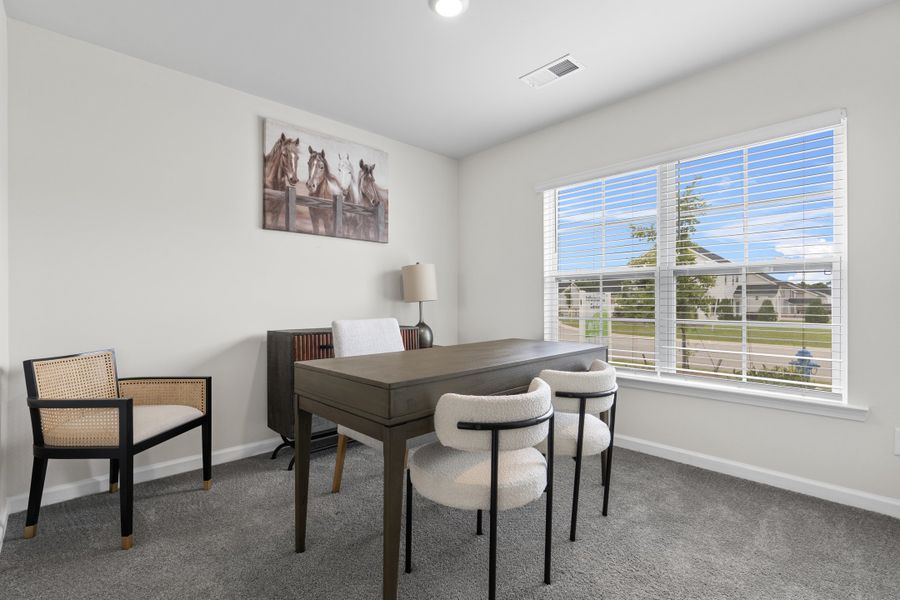 Furnished interior in a model home at Ashton Lakes in Lexington (Image 35).