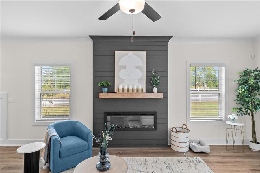 Crestfall II Great Room Crestfall II Great Room