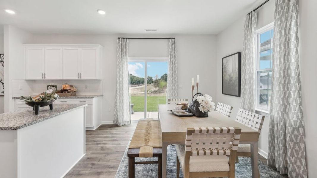 Furnished interior in a model home at Collinswood in Aberdeen (Image 7).