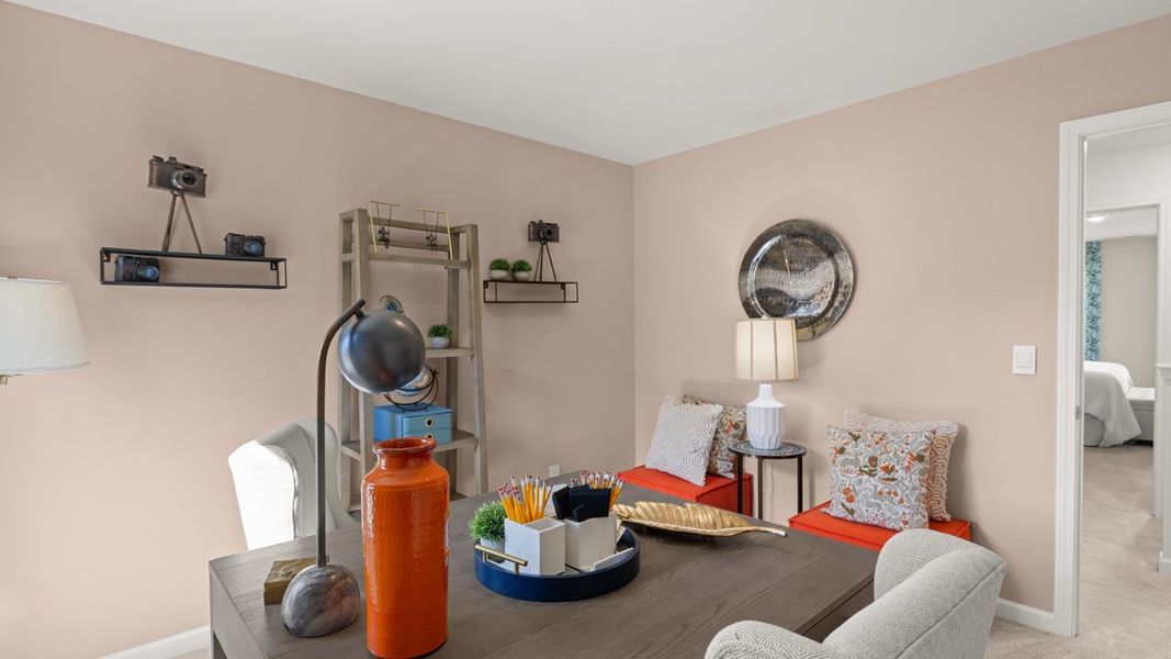 Furnished interior in a model home at The Reserve at Calcutta in Stockbridge (Image 56). Furnished interior in a model home at The Reserve at Calcutta in Stockbridge (Image 56).