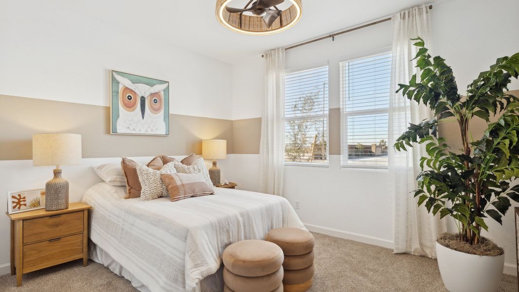 Furnished interior in a model home at Anthem at Merrill Ranch in Florence (Image 90).