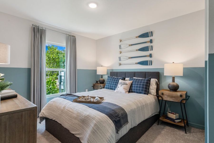 Furnished interior in a model home at LaBelle in Labelle (Image 8).