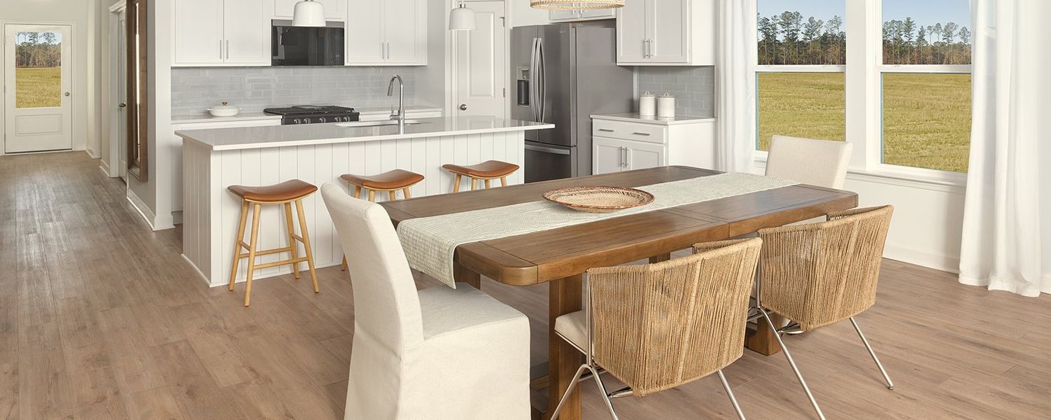 Furnished interior in a model home at Trieste at Bella Vita in Myrtle Beach (Image 5).