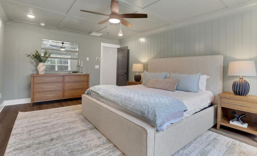 Furnished interior in a model home at Villas at Dawsonville Townhomes in Dawsonville (Image 20).