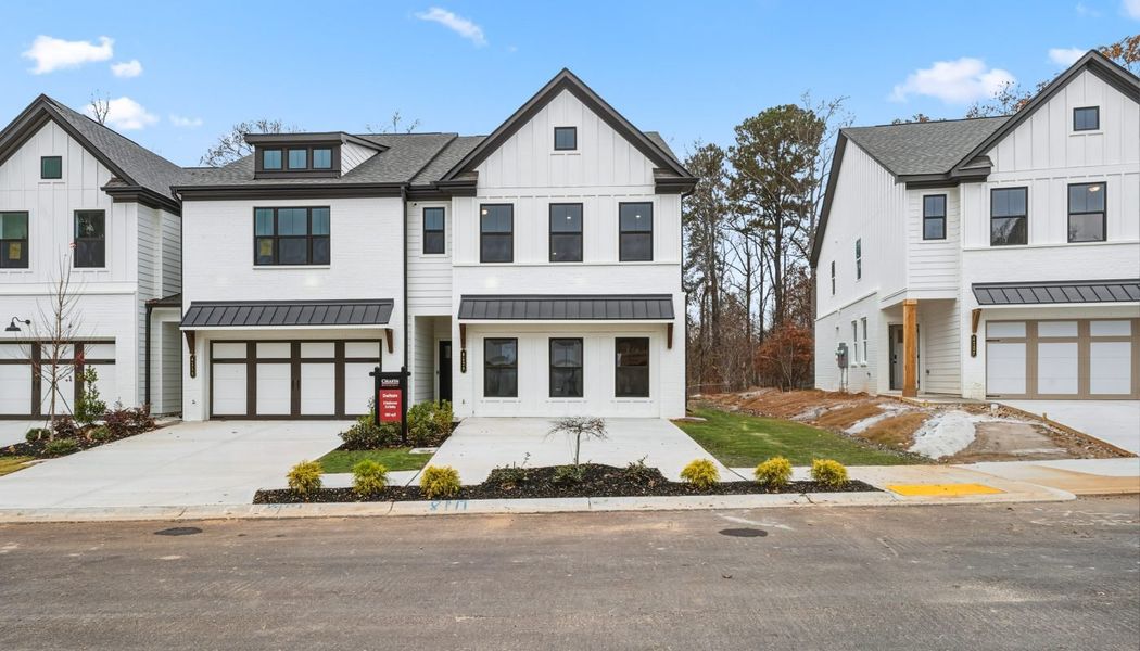 Front exterior of a home in the Millstone at Mundy Mill community, located in Gainesville, GA (Image 3).