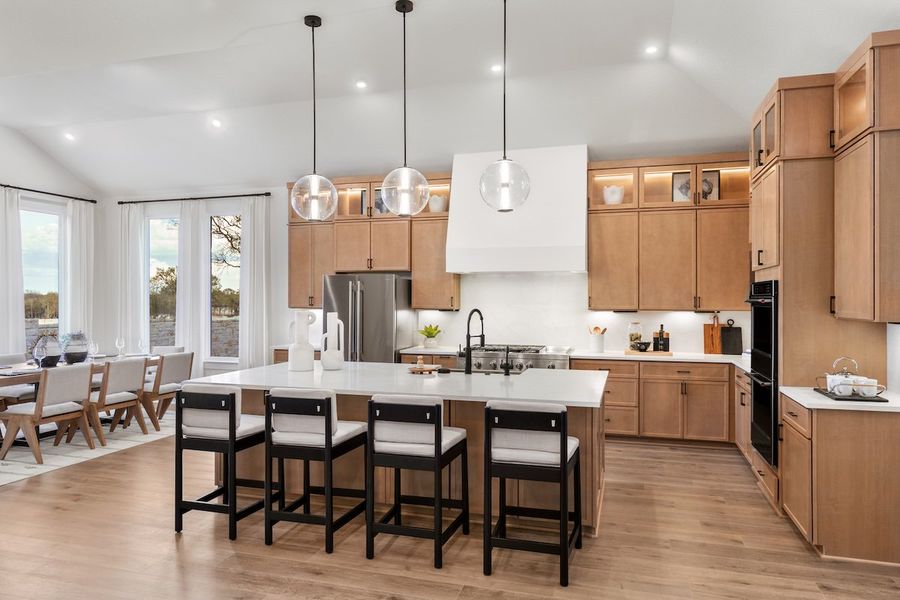 Furnished interior in a model home at Persimmon in Buda (Image 13). Furnished interior in a model home at Persimmon in Buda (Image 13).