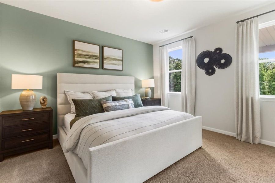 Spacious Primary Bedroom