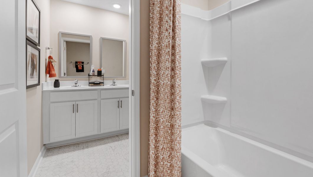 Furnished interior in a model home at Woodglen in Piedmont (Image 17).