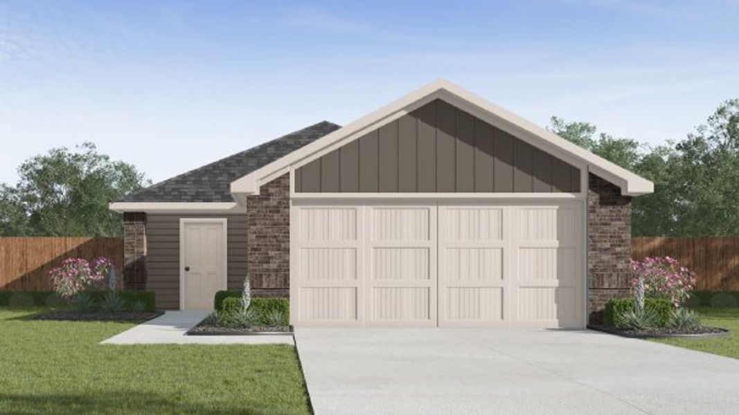 Front exterior of a home in the Allison Park community, located in Houston, TX (Image 6). Front exterior of a home in the Allison Park community, located in Houston, TX (Image 6).