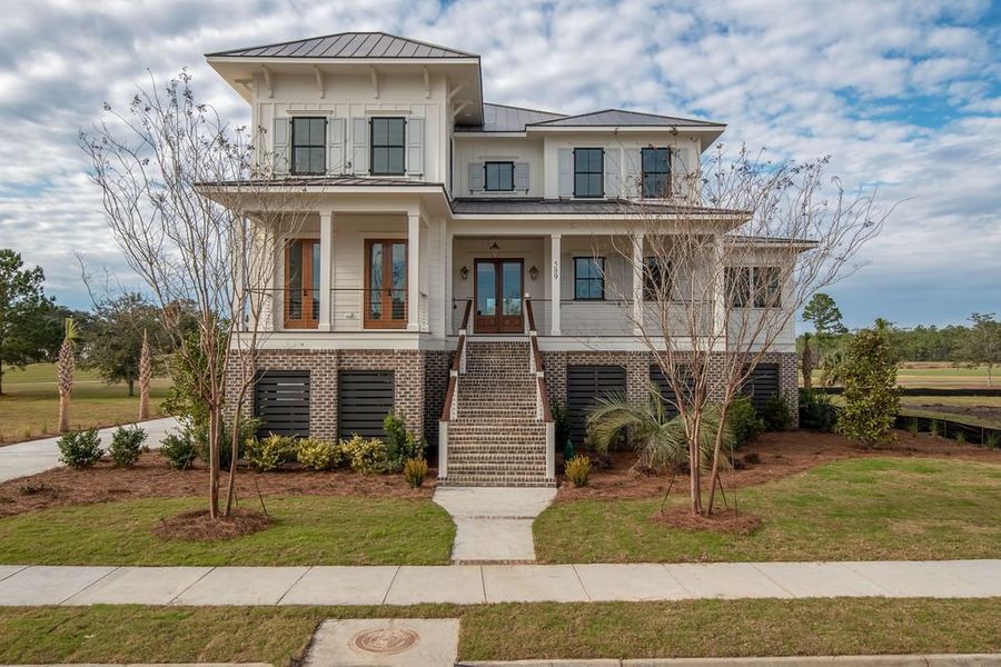 A showcase of a new construction home by Master Home Builder, highlighting their design and quality (Image 6).