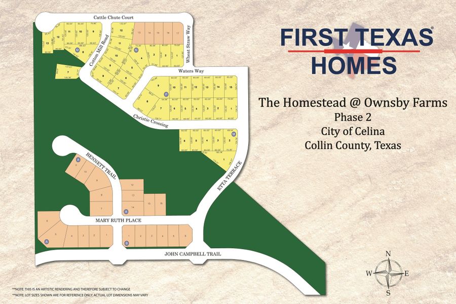 Image 13 of the The Homestead at Ownsby Farms community in Celina, TX.