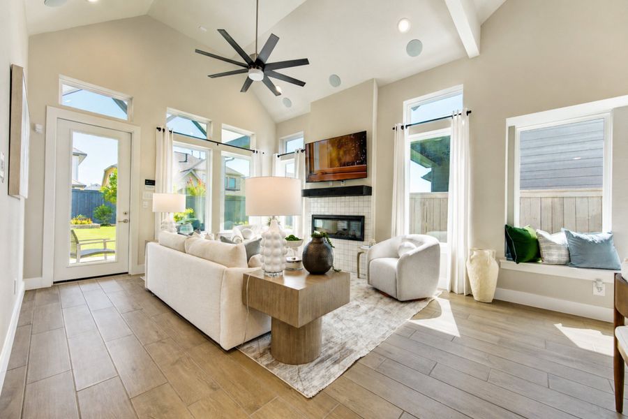 Furnished interior in a model home at Jubilee in Hockley (Image 9). Furnished interior in a model home at Jubilee in Hockley (Image 9).