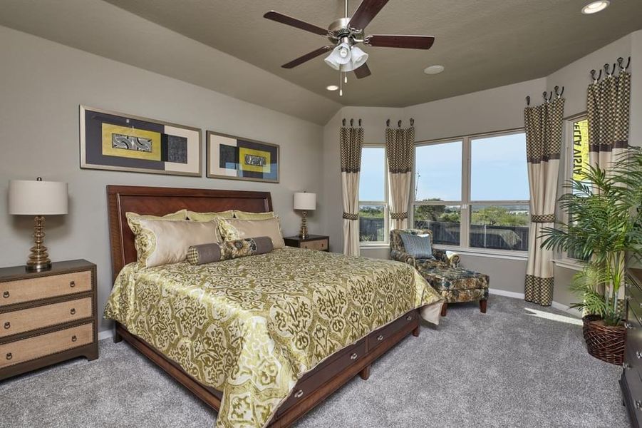 Highland Grove Model Home Primary Suite