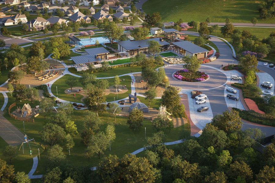 Amenity Center Rendering Amenity Center Rendering