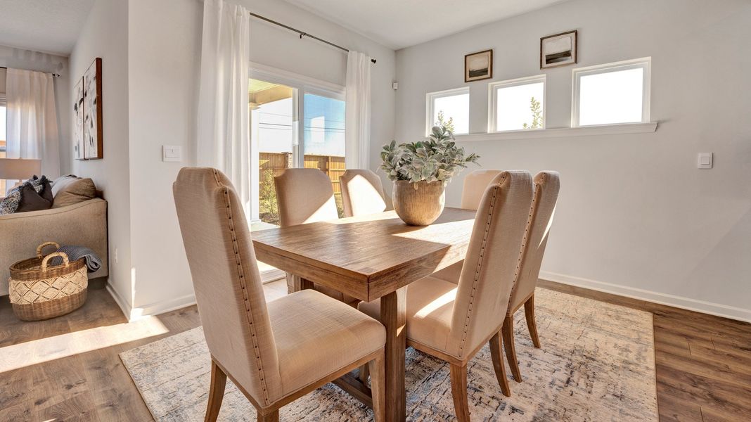 Furnished interior in a model home at The Orchard in Millington (Image 5).