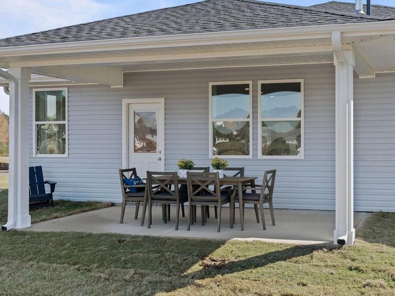 Exterior details of a home in Bailey Park, Fayetteville (Image 5).