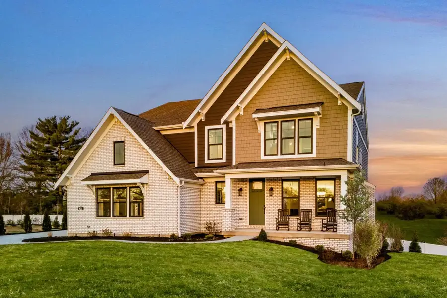 Front exterior of a home in the The Estates and Meadows at Floyds Fork community, located in Louisville, KY (Image 4).