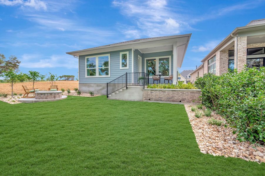 Exterior details of a home in Kissing Tree – Grove Series, San Marcos (Image 5).
