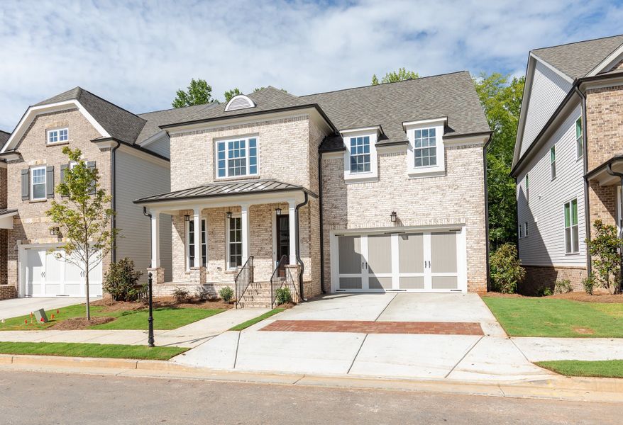 Front exterior of a home in the Waterhaven community, located in Cumming, GA (Image 13).