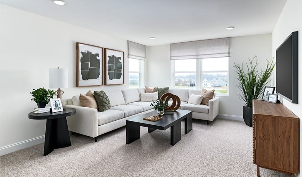 Furnished interior in a model home at Williamsport Landing in Columbia (Image 20). Furnished interior in a model home at Williamsport Landing in Columbia (Image 20).
