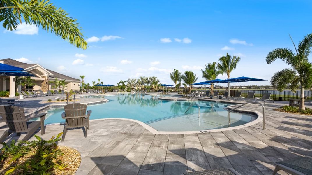 Wildblue swimming pool