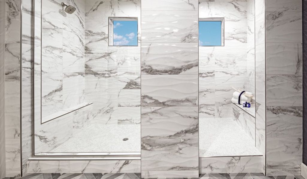 Furnished interior in a model home at Entrada La Coraza in Sahuarita (Image 22).