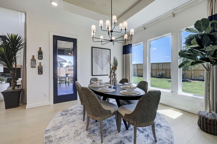 Furnished interior in a model home at Legacy - 60' in League City (Image 19). Furnished interior in a model home at Legacy - 60' in League City (Image 19).
