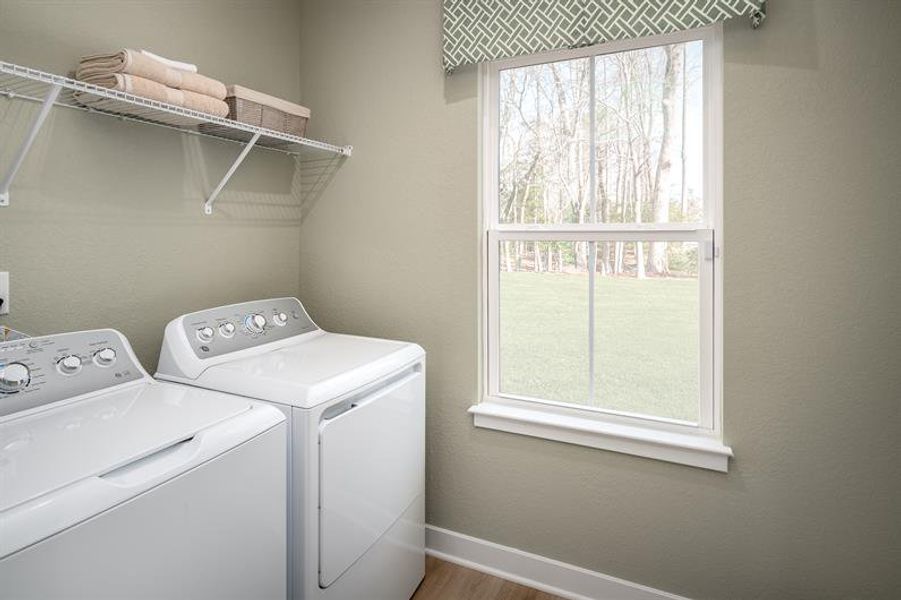 Bedroom‑level laundry makes everyday chores simpler. Bedroom‑level laundry makes everyday chores simpler.