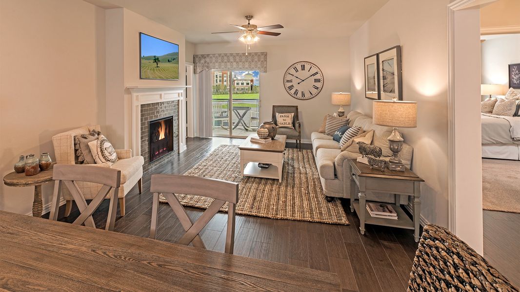 Furnished interior in a model home at Gatherings® at Twin Creeks in Allen (Image 9). Furnished interior in a model home at Gatherings® at Twin Creeks in Allen (Image 9).