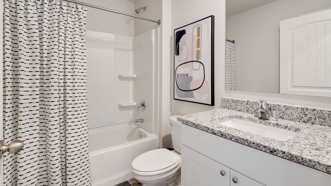 Furnished interior in a model home at Jackson Creek in Jackson (Image 29). Furnished interior in a model home at Jackson Creek in Jackson (Image 29).