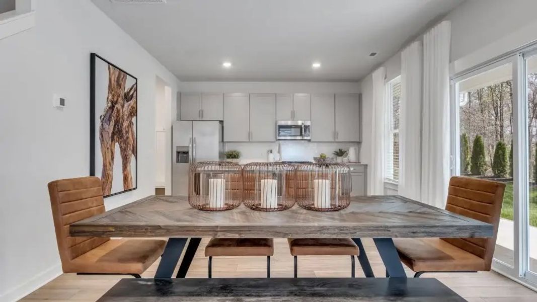 Furnished interior in a model home at Avery Trace in Gallatin (Image 6).