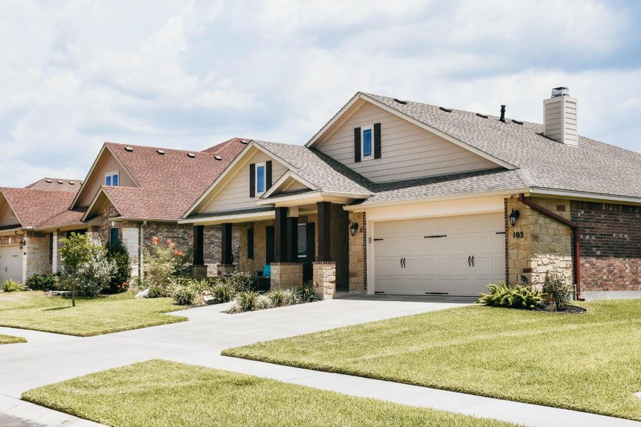 Front exterior of a home in the TerraVista community, located in Victoria, TX (Image 10).
