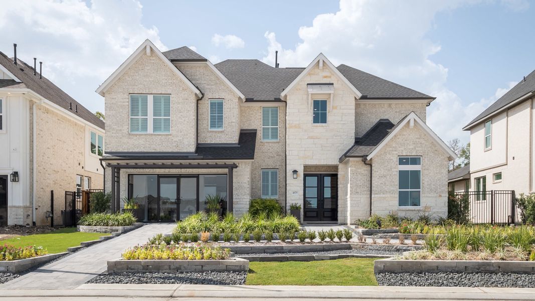 Front exterior of a home in the Sienna 60’ community, located in Missouri City, TX (Image 3). Front exterior of a home in the Sienna 60’ community, located in Missouri City, TX (Image 3).