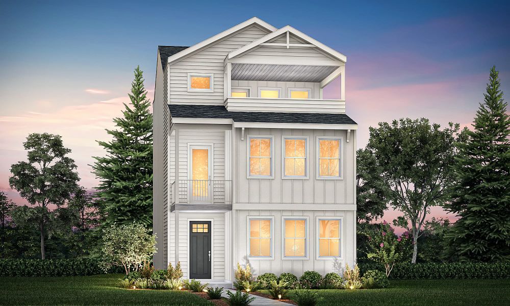 Front exterior of a home in the Pony Park community, located in Colorado Springs, CO (Image 2).