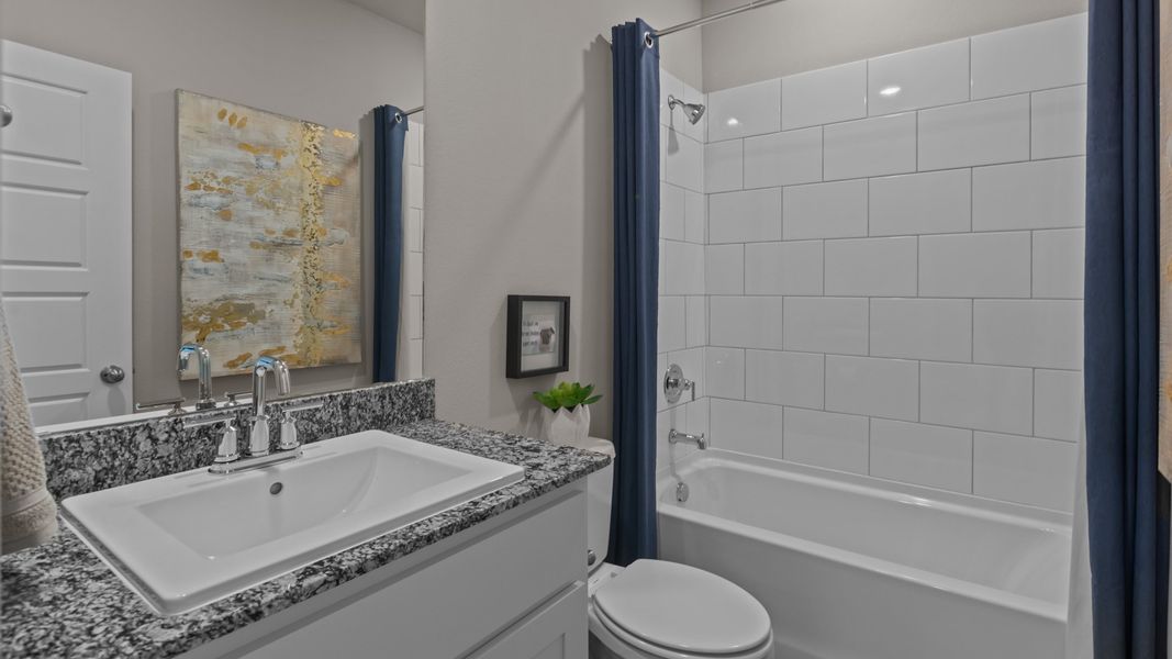 Furnished interior in a model home at Heritage Parks in Abilene (Image 23).