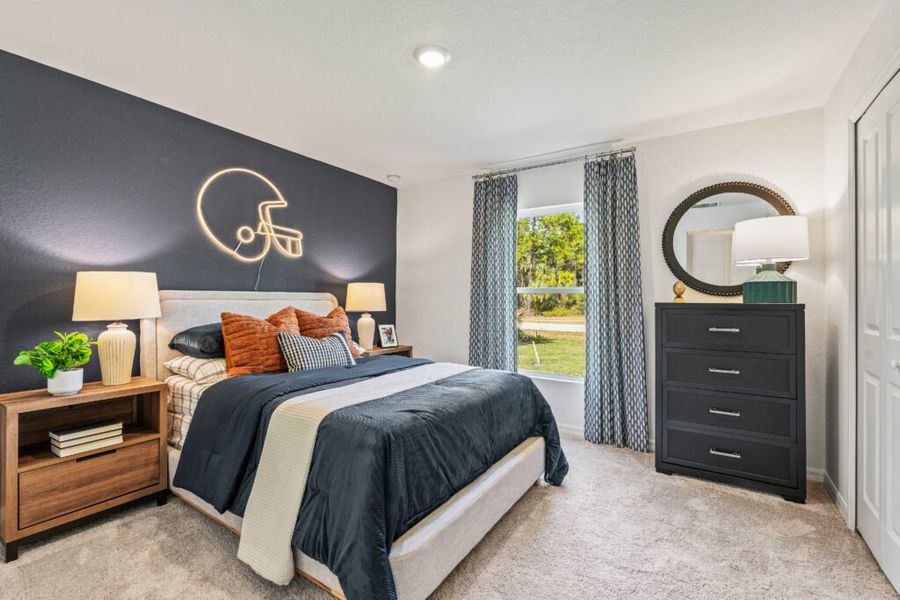 Furnished interior in a model home at LaBelle in Labelle (Image 13).