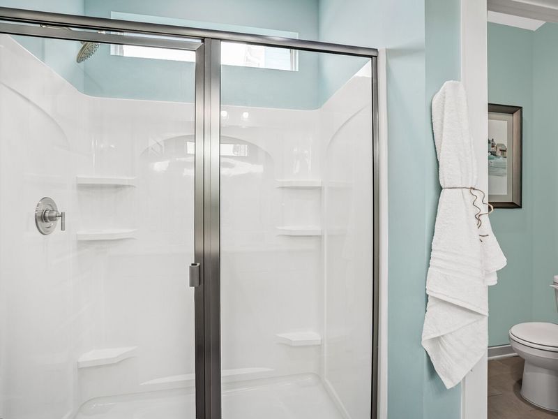 Furnished interior in a model home at Sage Farms in White House (Image 30).