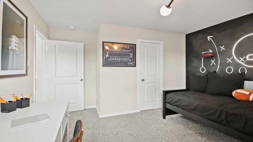 Furnished interior in a model home at Lake Conroe Cove in Willis (Image 19). Furnished interior in a model home at Lake Conroe Cove in Willis (Image 19).